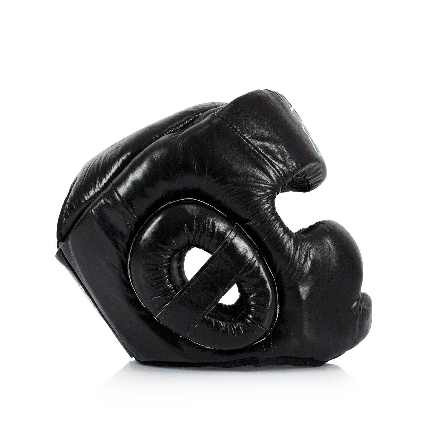 Fairtex Kask Bokserski HG13 z Ochroną Nosa Czarny/Czarny