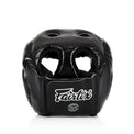 Fairtex Kask Bokserski HG13 z Ochroną Nosa Czarny/Czarny