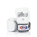 Fairtex Rękawice Bokserskie ze skóry naturalnej BGV1 Białe