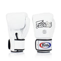 Fairtex Rękawice Bokserskie ze skóry naturalnej BGV1 Białe