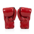 Fairtex Rękawice Bokserskie ze skóry naturalnej BGV1 Nation Czerwone