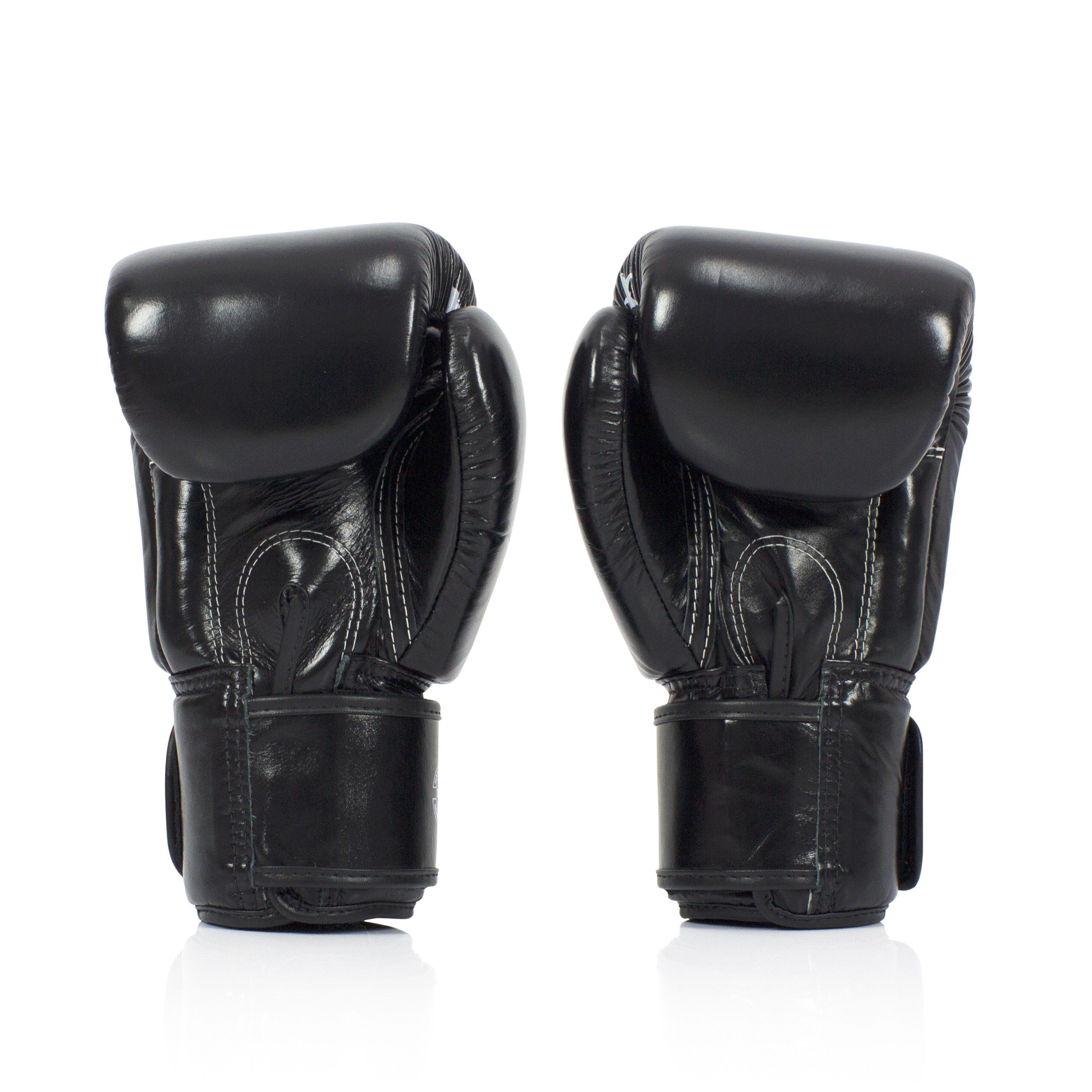 Fairtex Rękawice Bokserskie ze skóry naturalnej BGV1 Nation Czarne