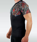 Ground Game Rashguard Męski Bushido 3.0 Krótki Rękaw