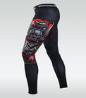 Ground Game Legginsy Treningowe Męskie Samurai 2.0