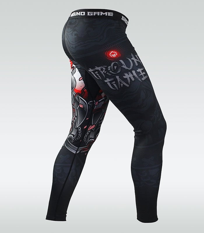 Ground Game Legginsy Treningowe Męskie Samurai 2.0