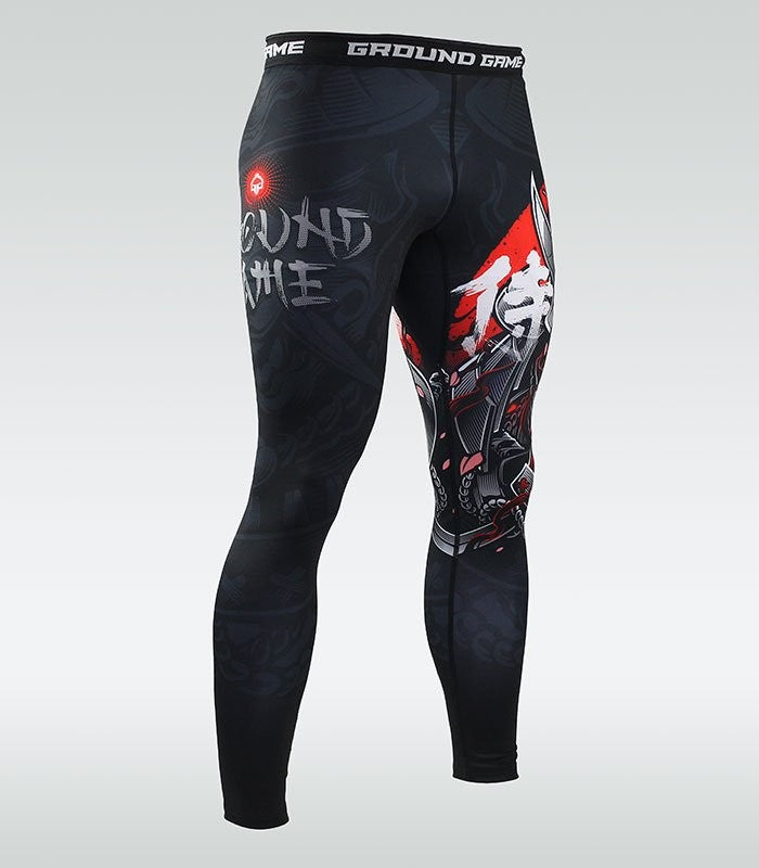 Ground Game Legginsy Treningowe Męskie Samurai 2.0