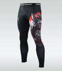 Ground Game Legginsy Treningowe Męskie Samurai 2.0
