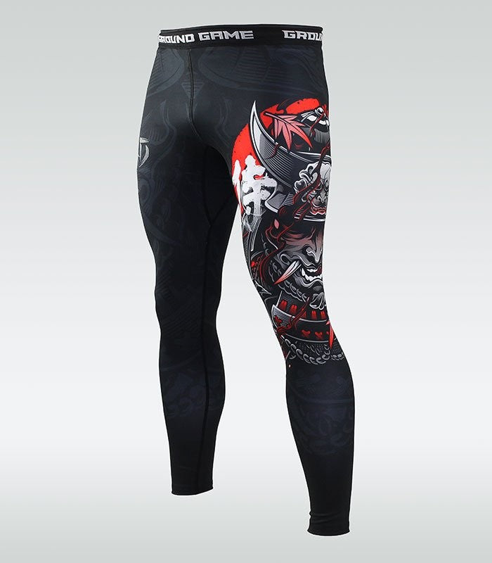 Ground Game Legginsy Treningowe Męskie Samurai 2.0