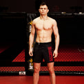Extreme Hobby Spodenki MMA Athletic Black Armour
