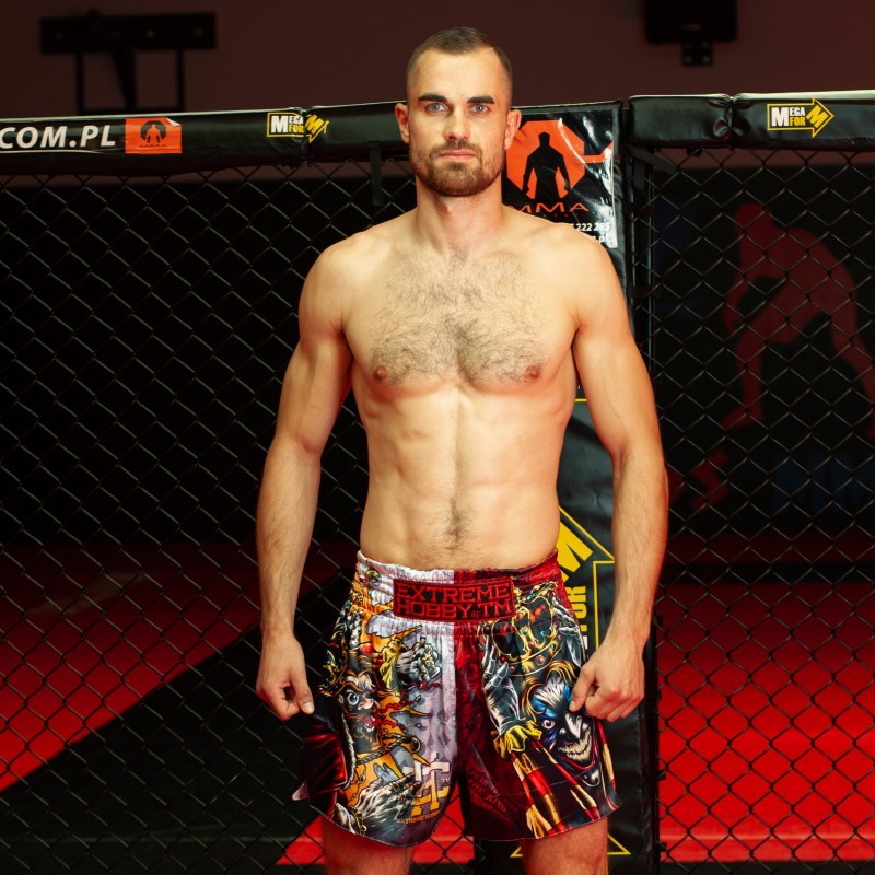 Extreme Hobby Spodenki Muay Thai Killer Cards II