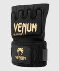 Venum Gel Kontact Hand Wrap Owijki Bokserskie - Bandaże Żelowe Czarny/Złoty