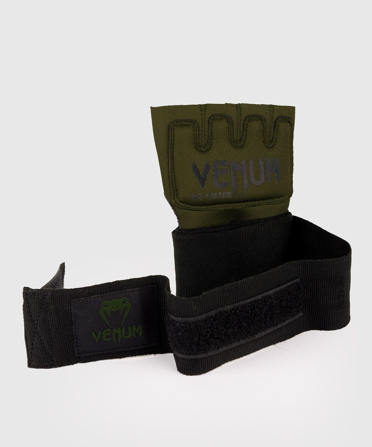 Venum Gel Kontact Hand Wrap Owijki Bokserskie - Bandaże Khaki/Czarny