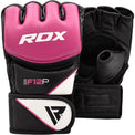 RDX Rękawice MMA GGRF-12 Różowe