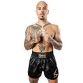 8 Weapons Spodenki Muay Thai Strike Czarne/Złote