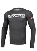 Pitbull Rashguard Męski ADCC Hilltop Długi Rękaw Szary