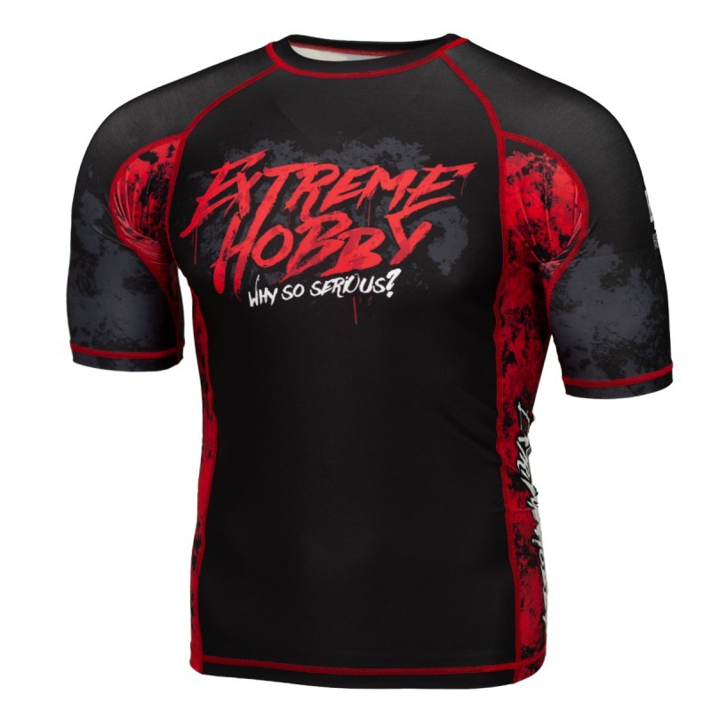 Extreme Hobby Rashguard Męski Why So Serious Krótki Rękaw