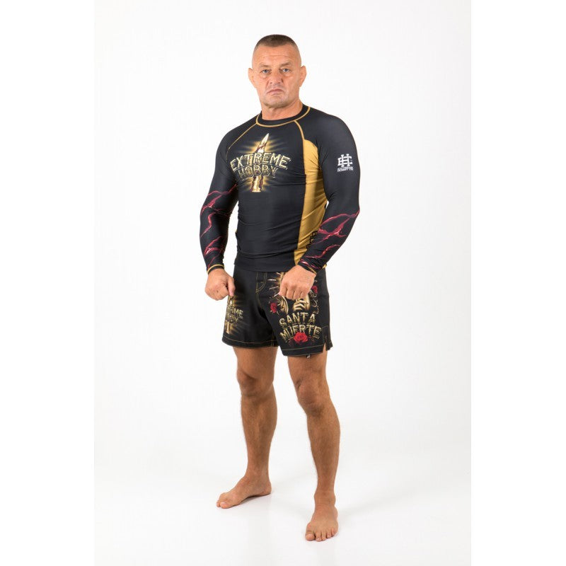 Extreme Hobby Rashguard Męski Santa Muerte Długi Rękaw