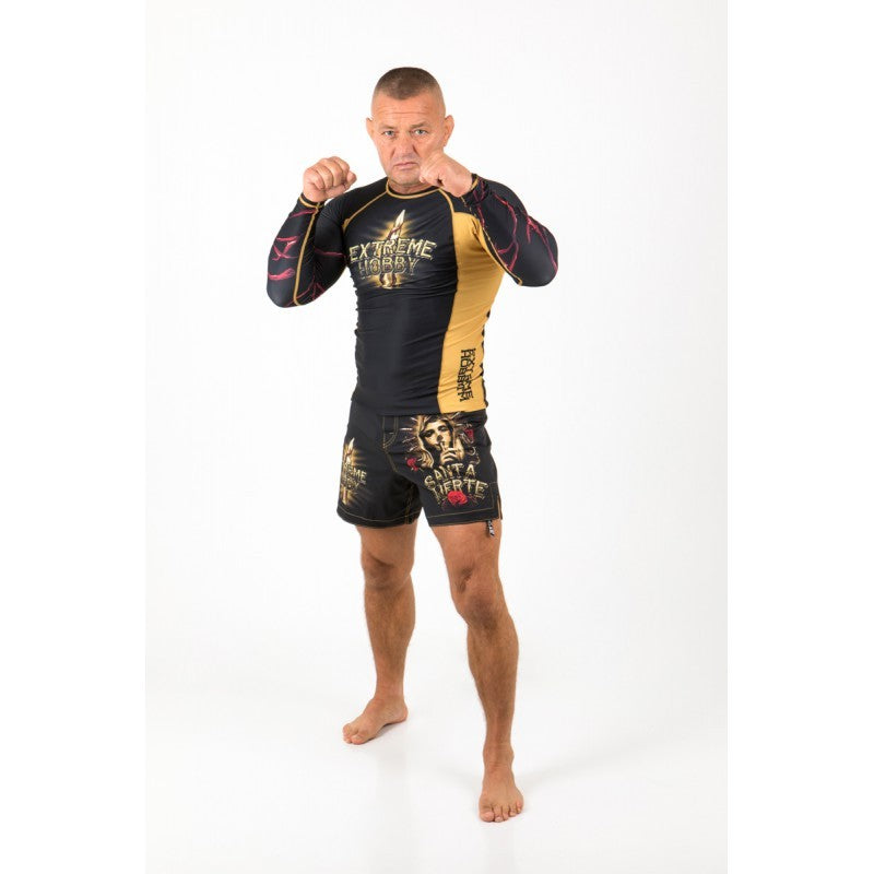 Extreme Hobby Rashguard Męski Santa Muerte Długi Rękaw