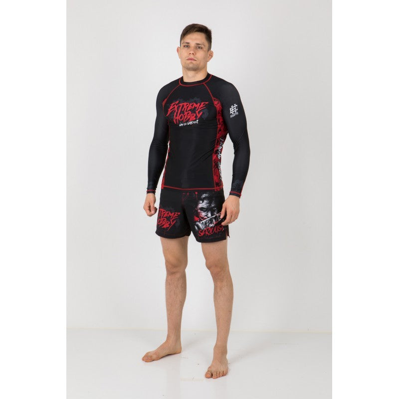 Extreme Hobby Rashguard Męski Why So Serious Długi Rękaw