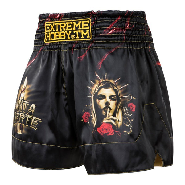 Extreme Hobby Spodenki Muay Thai Santa Muerte