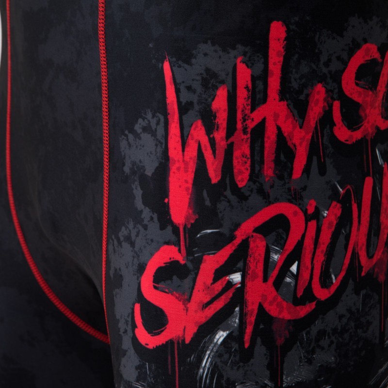 Extreme Hobby Legginsy Treningowe Męskie Why So Serious