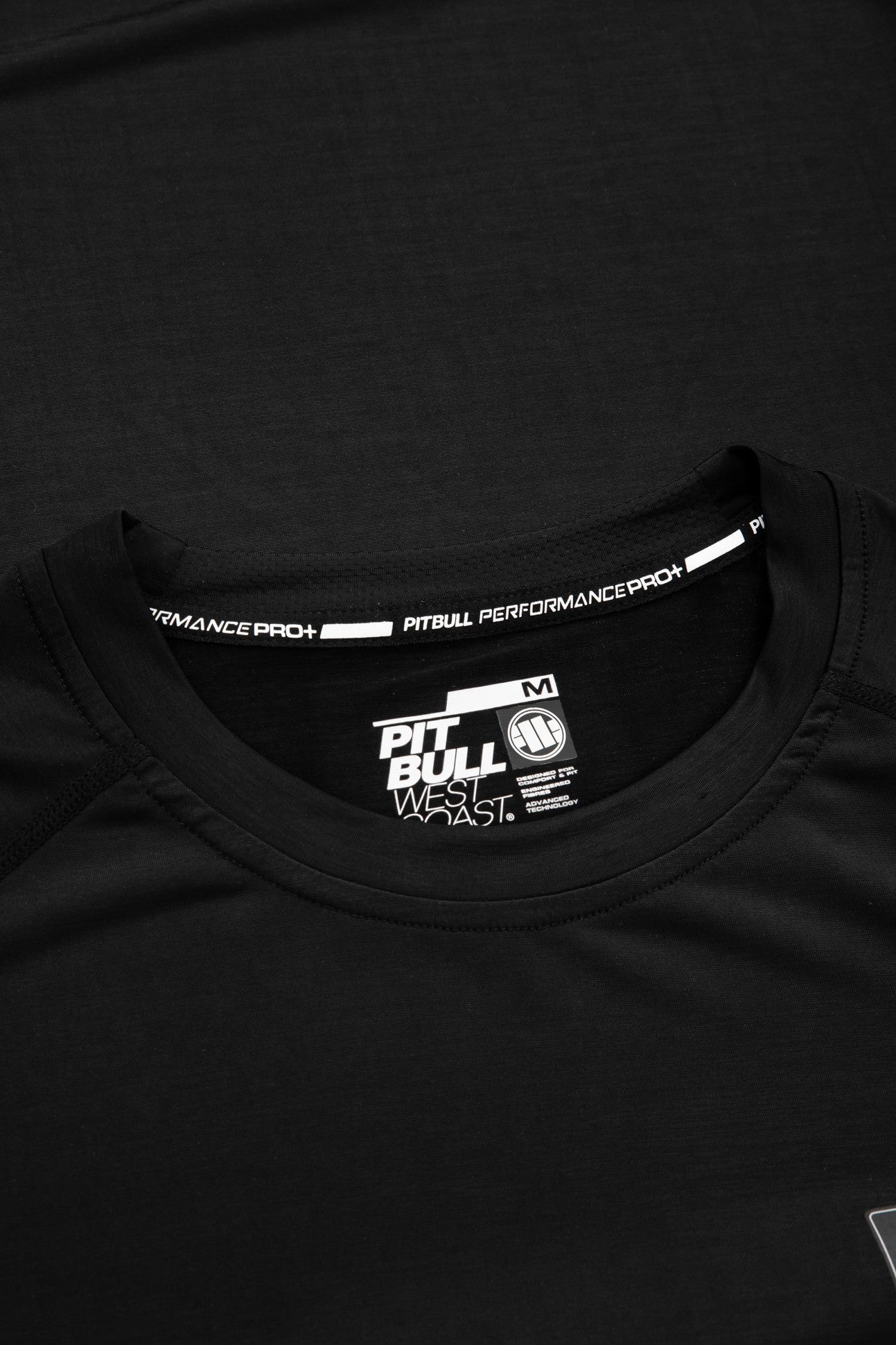 Pitbull Rashguard Męski Performance Pro Plus Small Logo Czarny