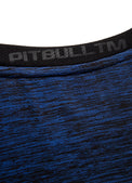 Pitbull Rashguard Męski Performance Pro Plus Small Logo Melanż Niebieski