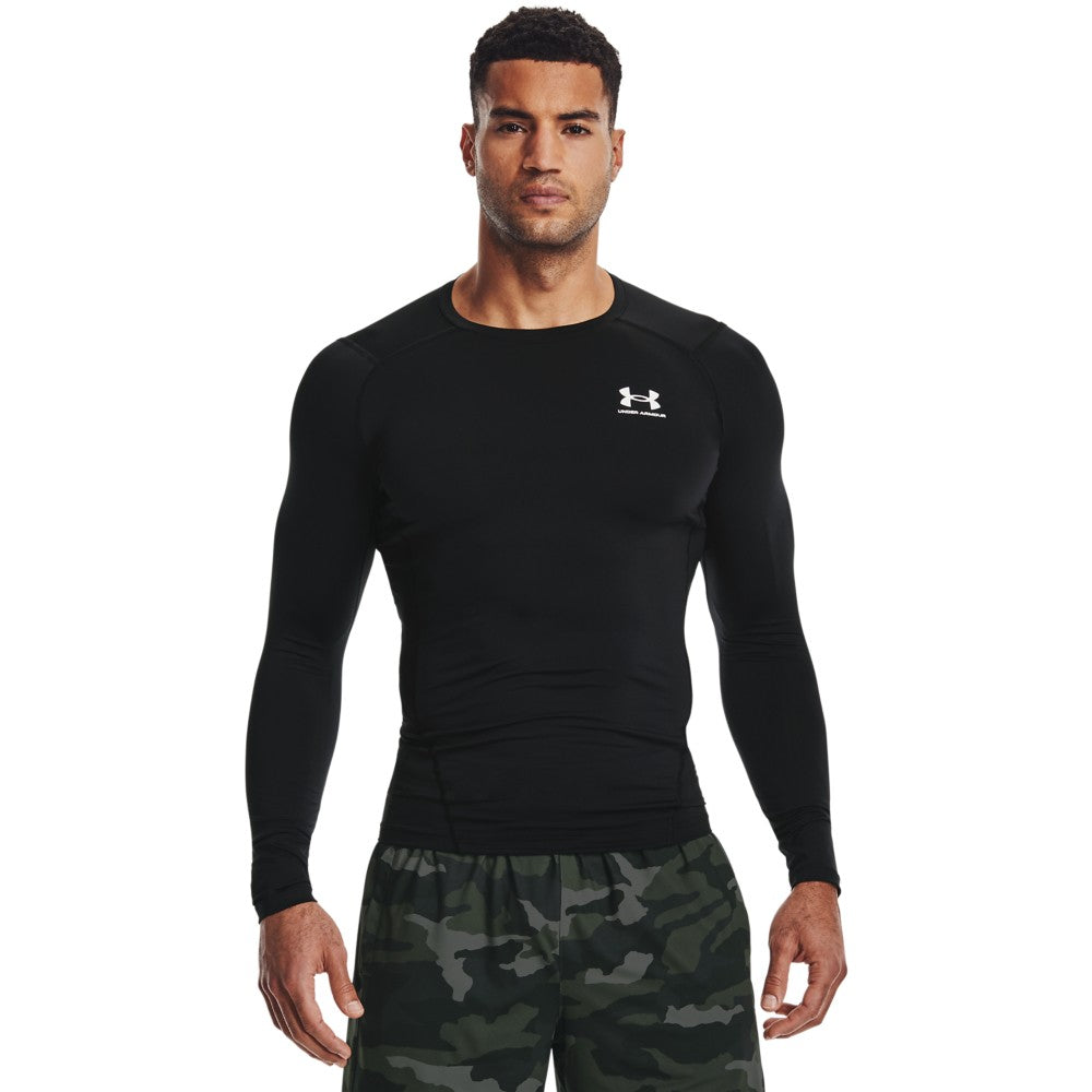 Under Armour Rashguard HeatGear Longsleeve Czarny