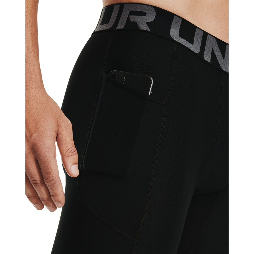 Under Armour Heatgear Compression Shorts Czarne