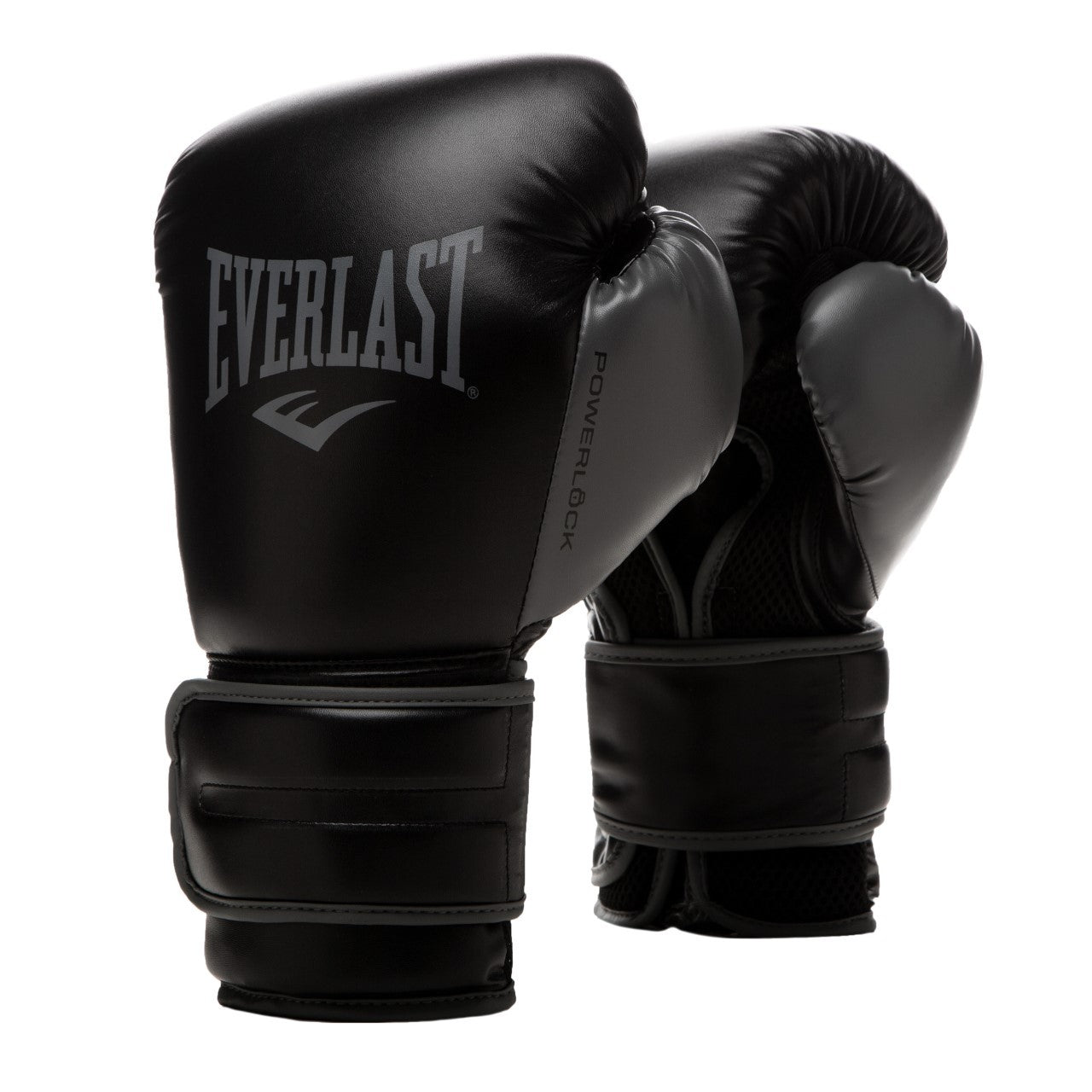 Everlast Rękawice bokserskie Powerlock PU Czarne/Czarne