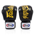 Fairtex Rękawice Bokserskie ze skóry naturalnej BGV19 Czarne