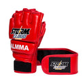 StormCloud Rękawice MMA ALMMA 4oz Czerwone