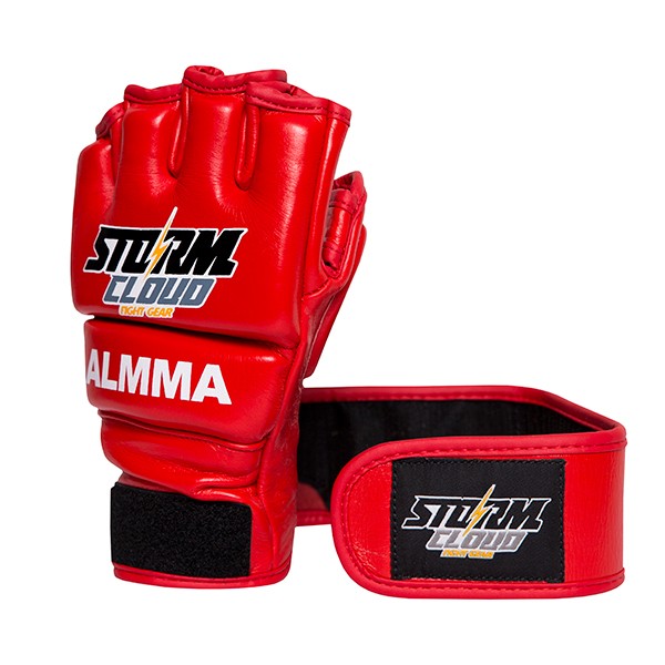 StormCloud Rękawice MMA ALMMA 4oz Czerwone