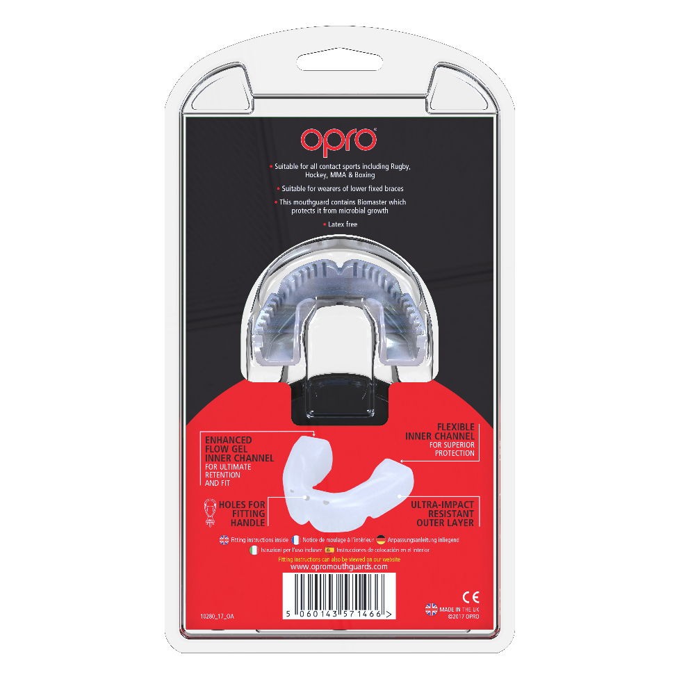 Opro Ochraniacz na Zęby Lower Braces Biały (do aparatów)