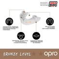 Opro Ochraniacz Na Zęby Dla Dzieci Bronze GEN4 Czerwony