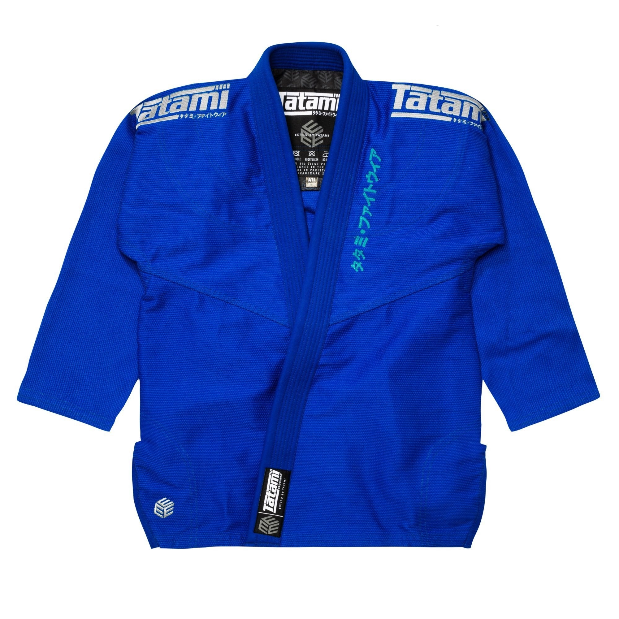 Tatami Kimono/Gi BJJ Męskie Estilo Black Label Niebieskie/Szare