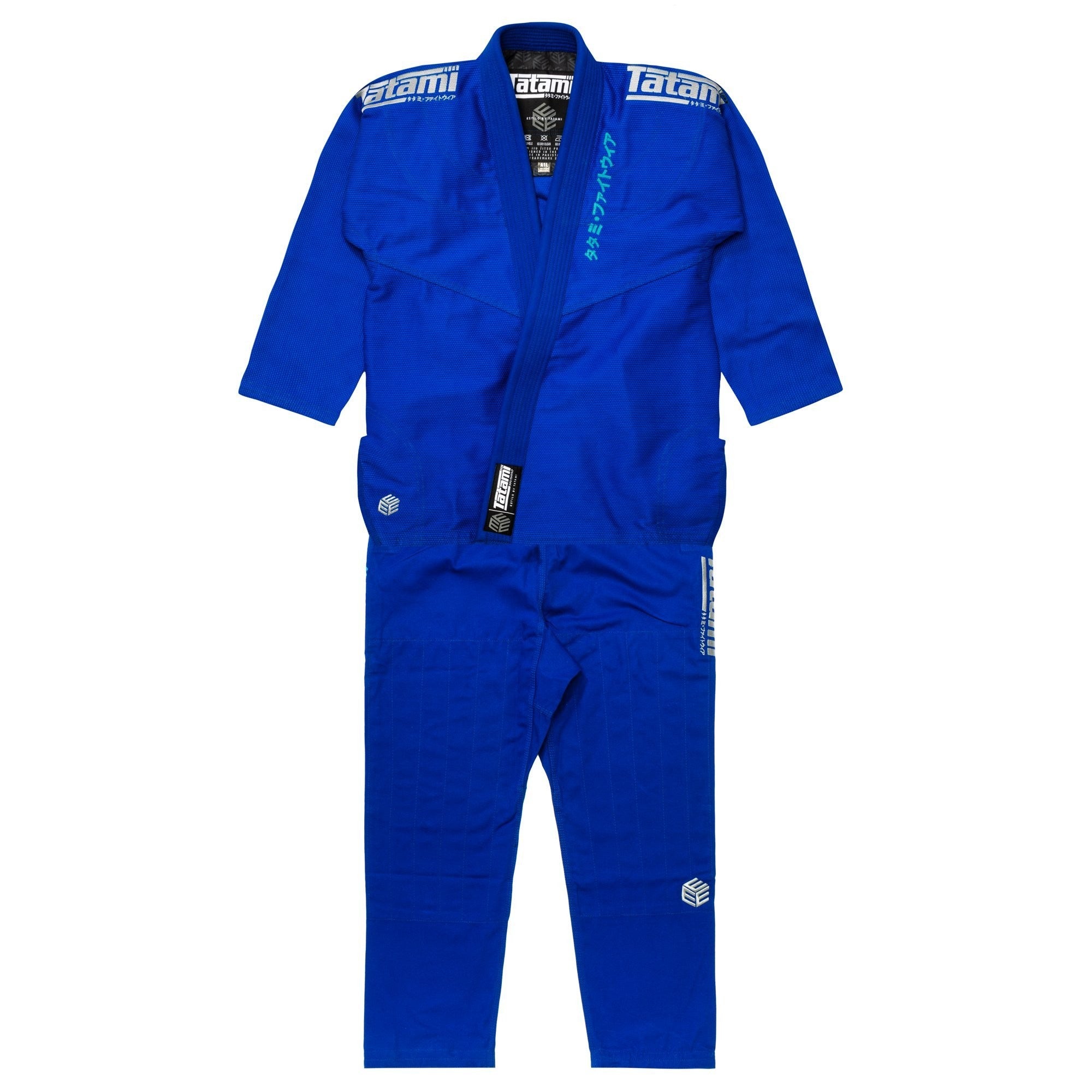 Tatami Kimono/Gi BJJ Męskie Estilo Black Label Niebieskie/Szare