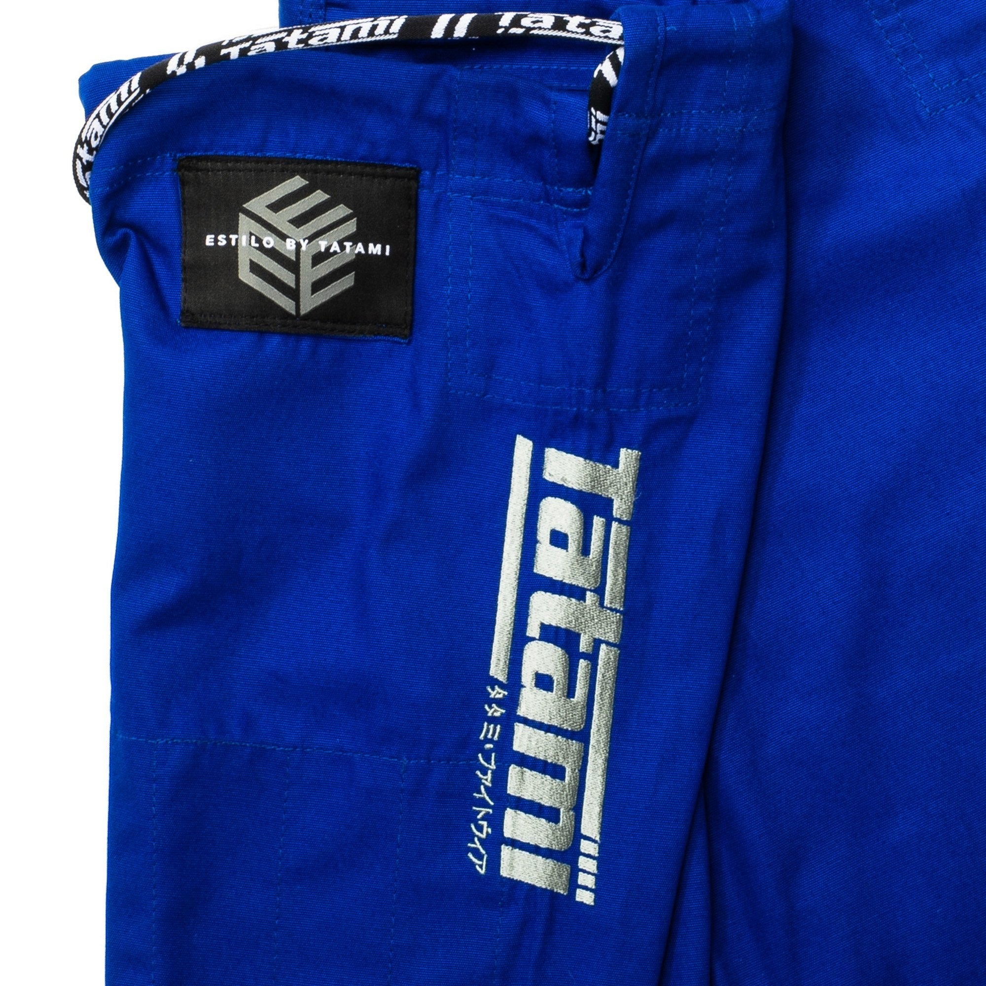 Tatami Kimono/Gi BJJ Męskie Estilo Black Label Niebieskie/Szare