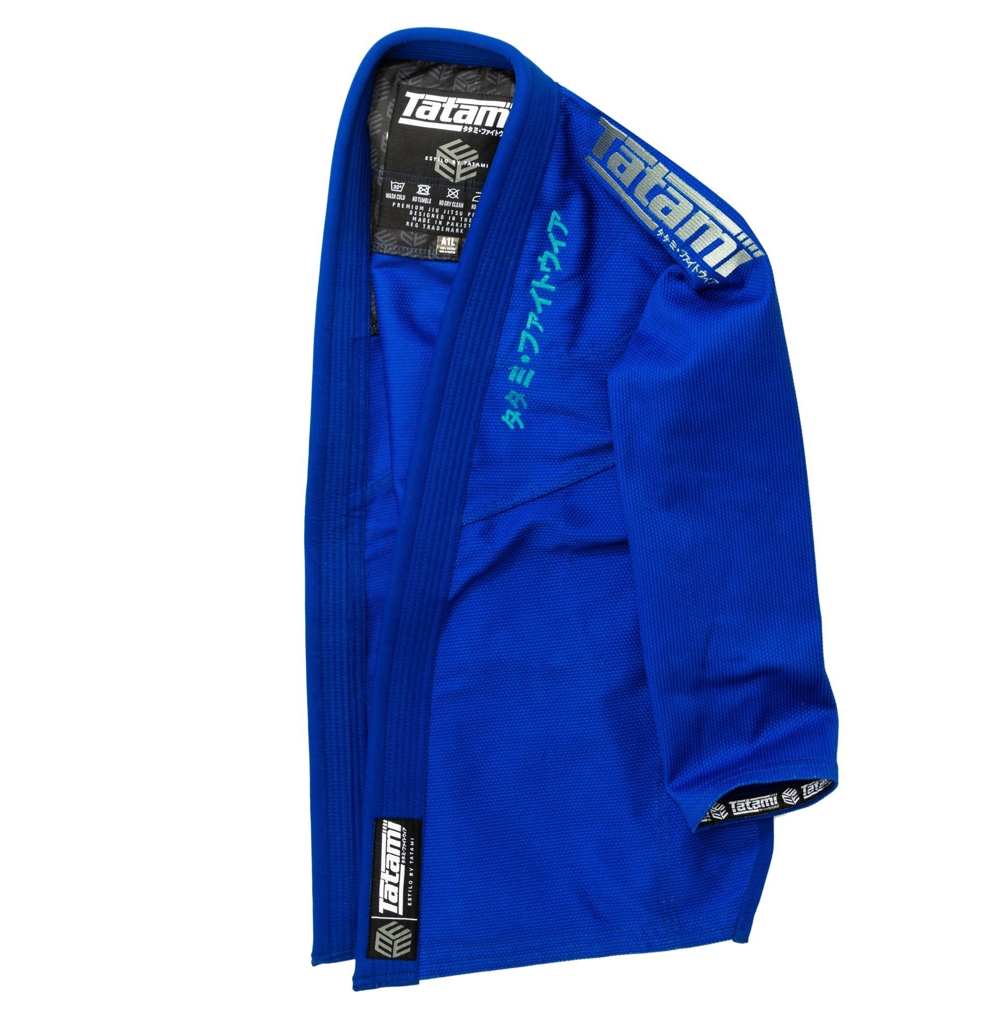 Tatami Kimono/Gi BJJ Męskie Estilo Black Label Niebieskie/Szare