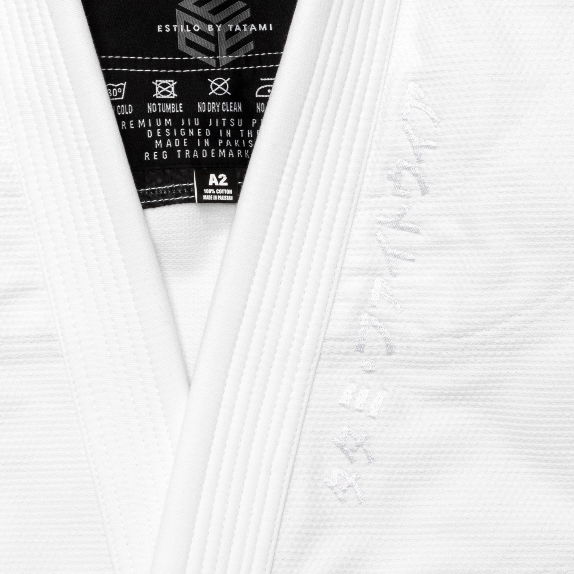 Tatami Kimono/Gi BJJ Męskie Estilo Black Label Białe/Białe