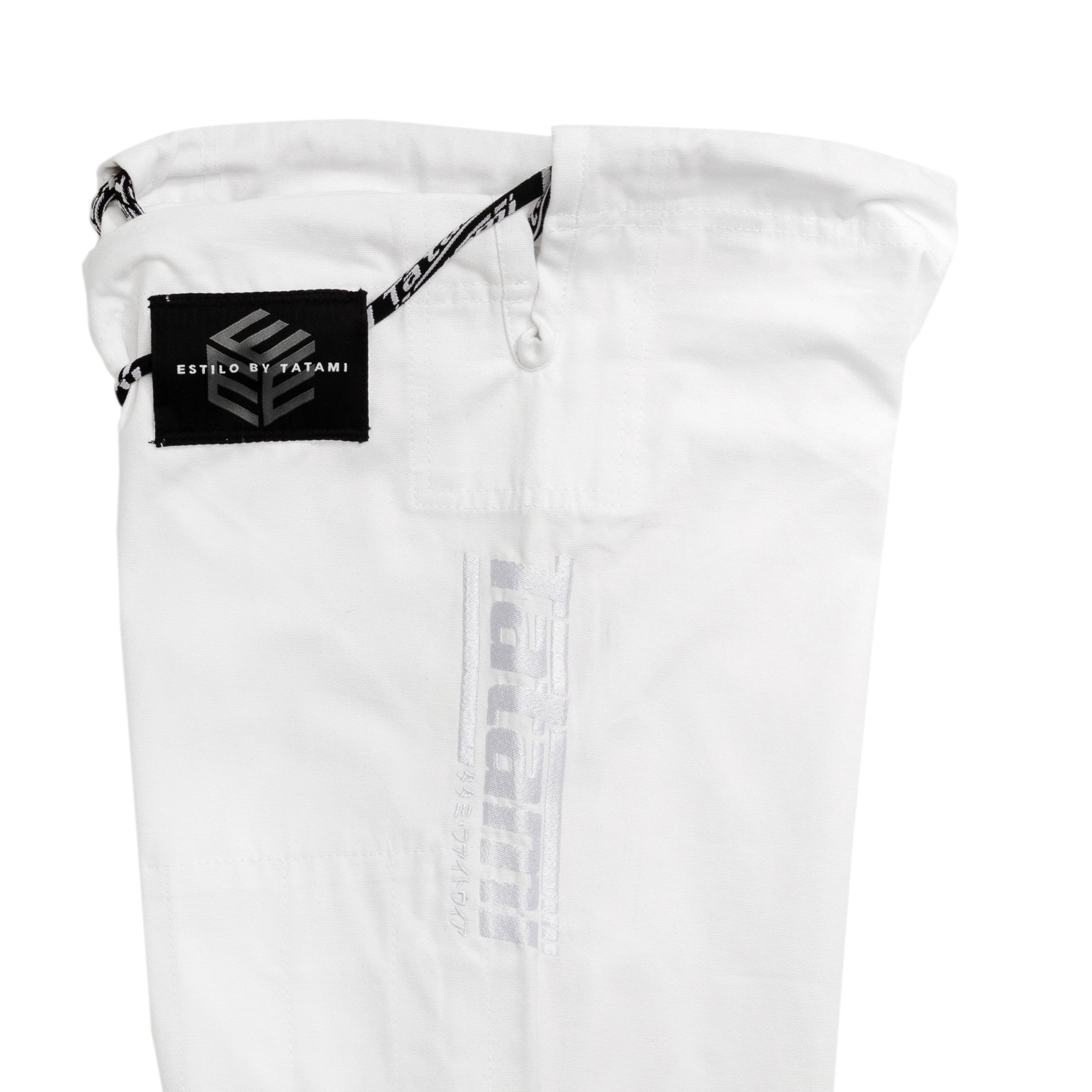 Tatami Kimono/Gi BJJ Męskie Estilo Black Label Białe/Białe