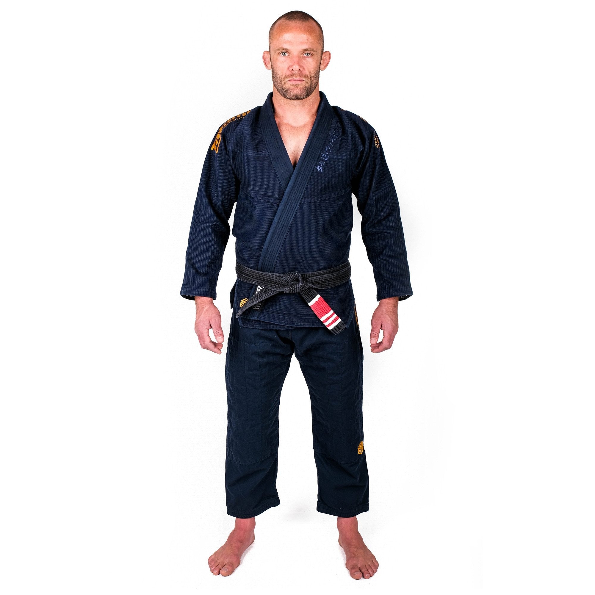 Tatami Kimono/Gi BJJ Męskie Estilo Black Label Granatowe/Złote