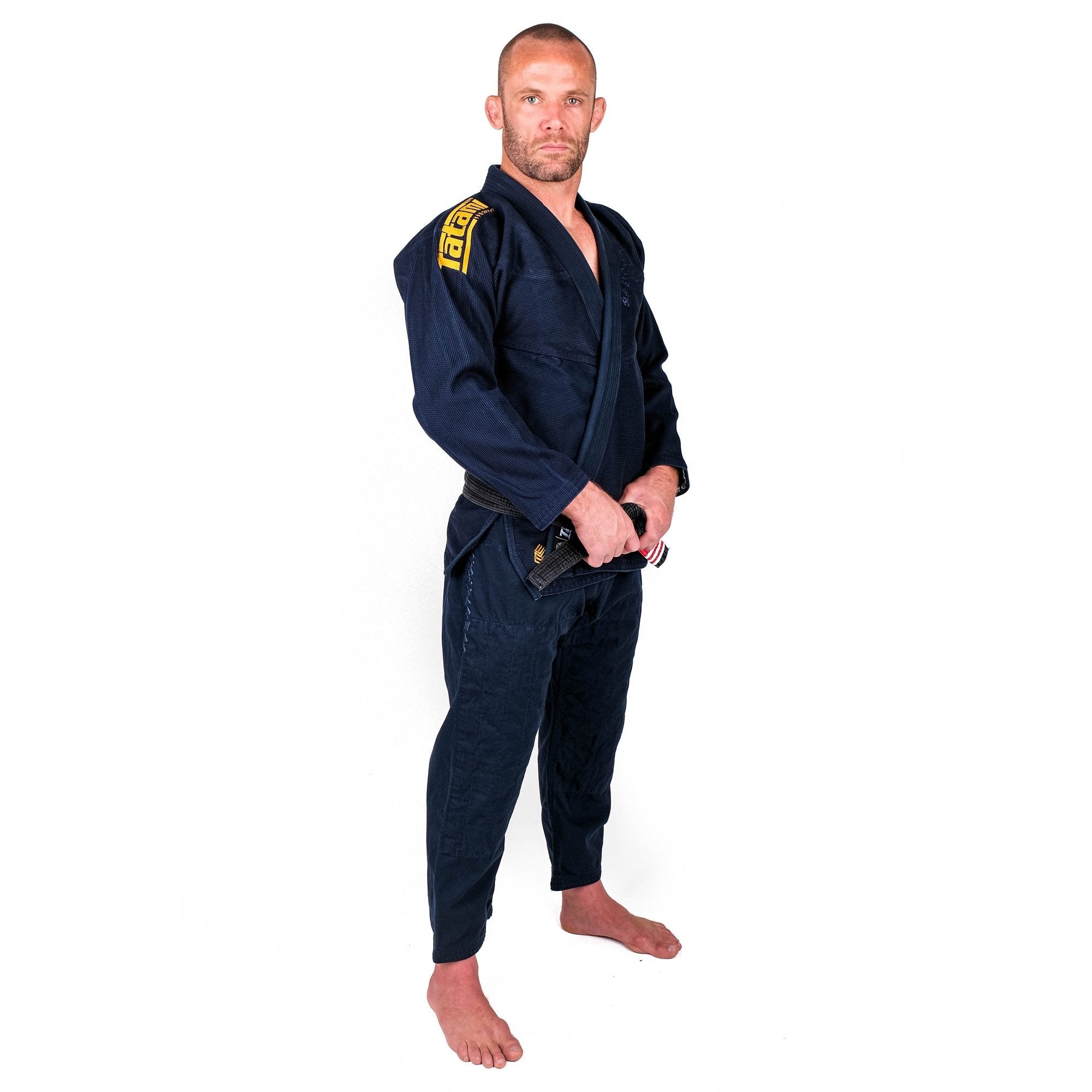 Tatami Kimono/Gi BJJ Męskie Estilo Black Label Granatowe/Złote