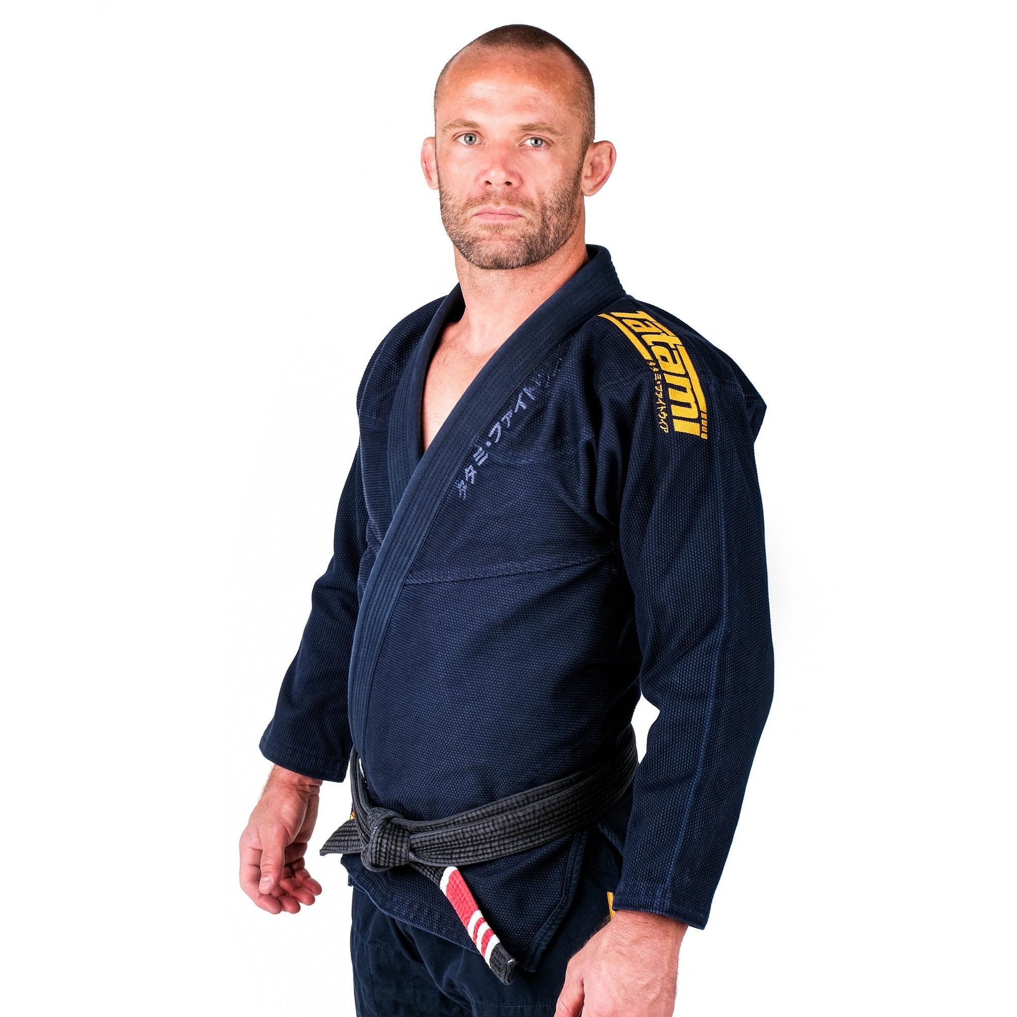 Tatami Kimono/Gi BJJ Męskie Estilo Black Label Granatowe/Złote