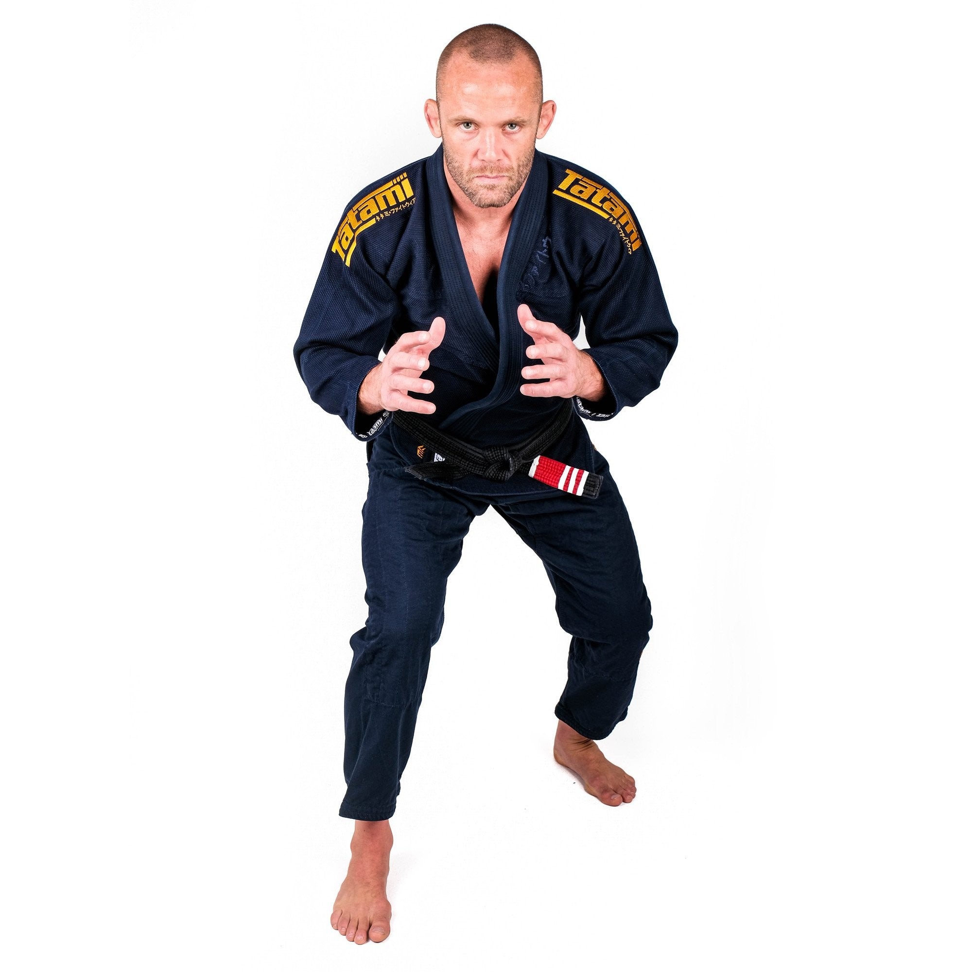 Tatami Kimono/Gi BJJ Męskie Estilo Black Label Granatowe/Złote