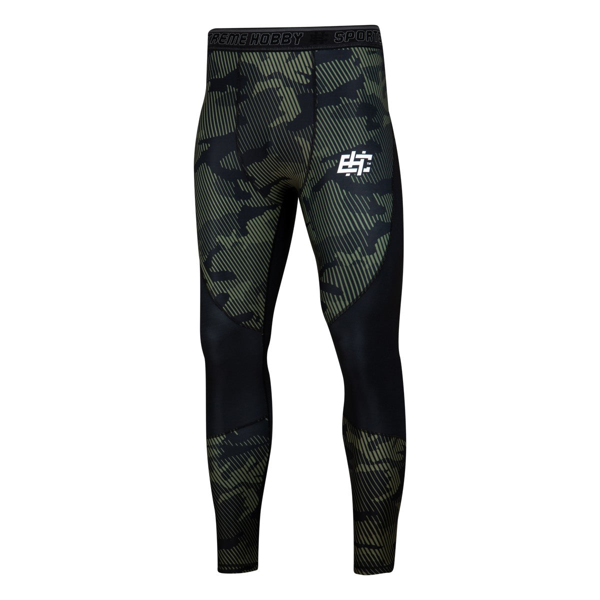 Extreme Hobby Legginsy Treningowe Męskie Havoc Khaki