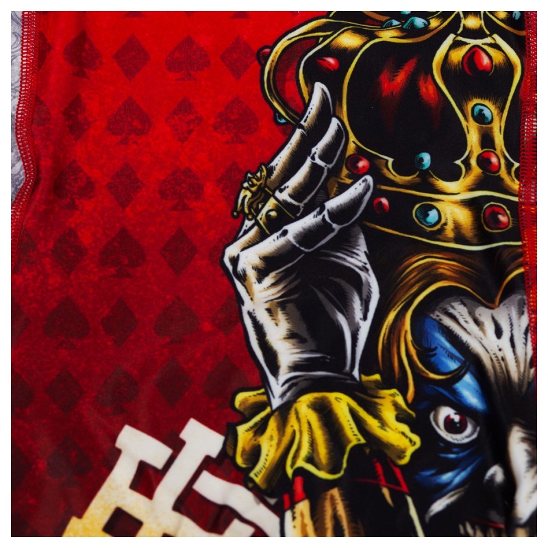 Extreme Hobby Trykot Zapaśniczy dla Dzieci Killer Cards 2 Czerwony