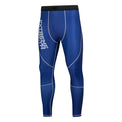 Extreme Hobby Legginsy Treningowe Męskie Trace Niebieskie