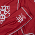Extreme Hobby Legginsy Treningowe Męskie Trace Czerwone