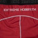 Extreme Hobby Legginsy Treningowe Męskie Trace Czerwone
